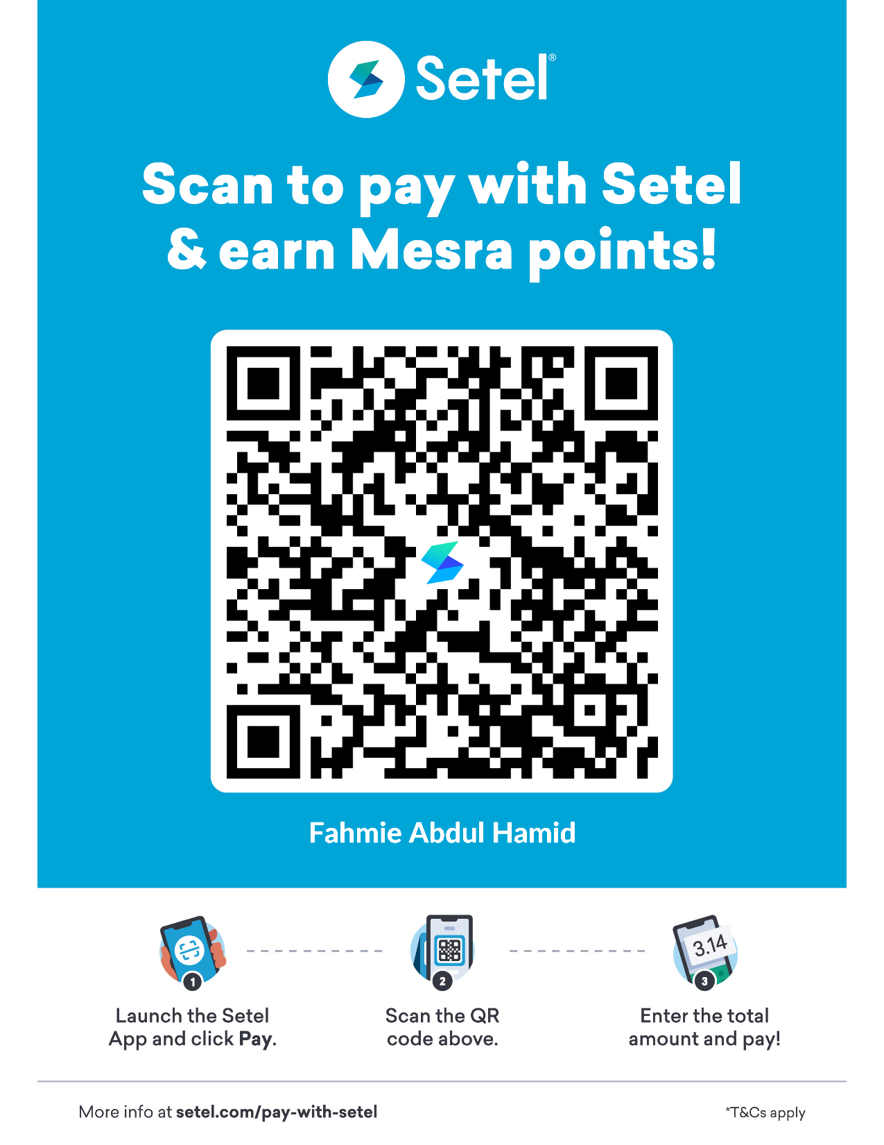Setel QR Code
