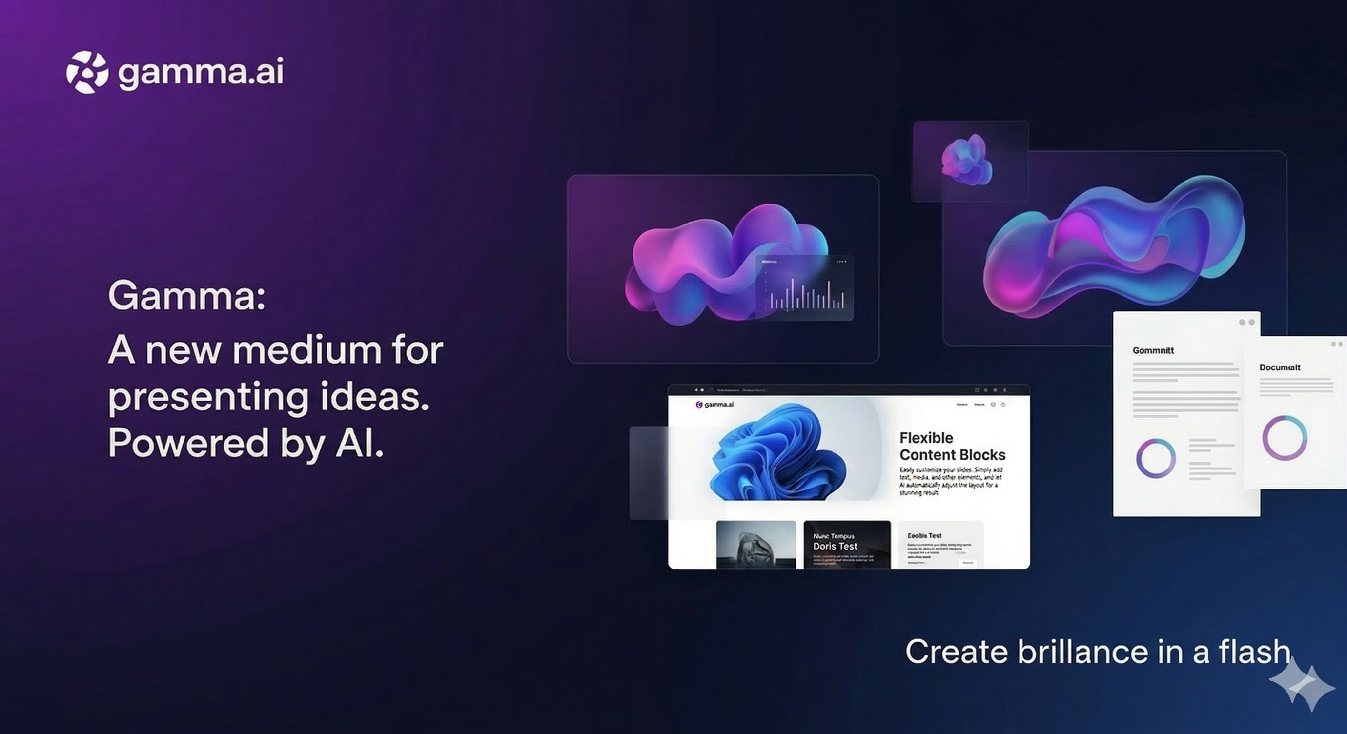 Gamma.ai banner